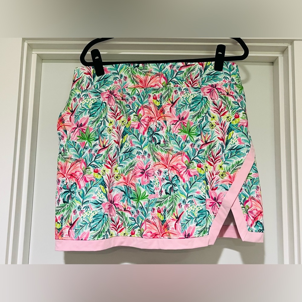 Stella Parker Floral Golf Skort. Size Large.